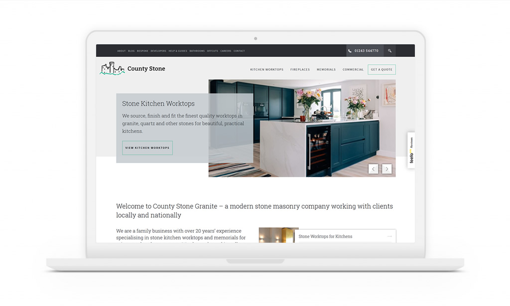 129% increase in online enquiries for Sussex stone company
